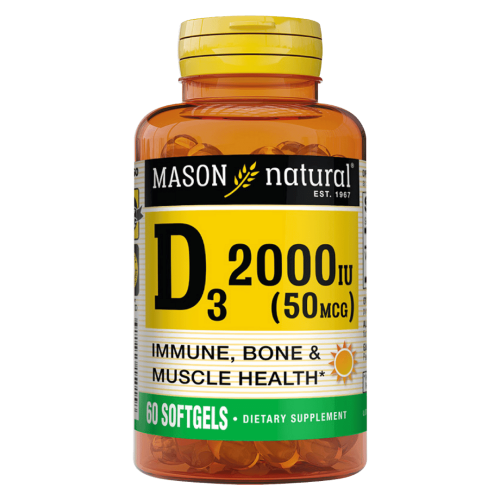 Vitamina D3 Mason Natural, envío a todo el Ecuador.