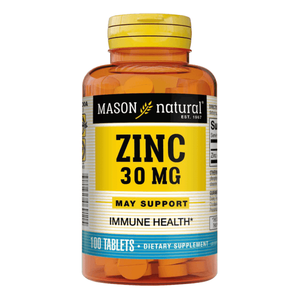 Zinc de 30 mg Mason natural