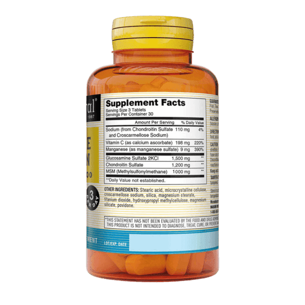 Glucosamina  condroitina  MSM 1000 - Image 2