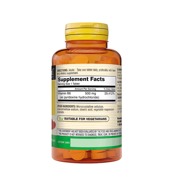 Vitamina B6 500mg - Image 3